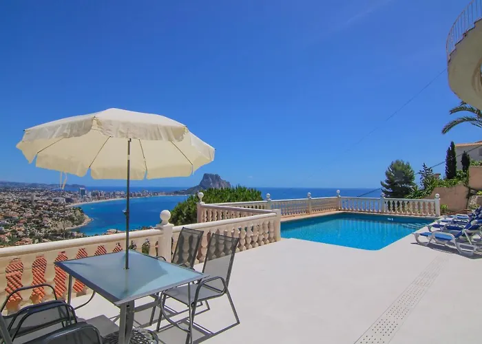 Con Piscina Y Vistas Al Mar - Mar 27 H 别墅 卡尔佩